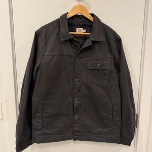 Flint and Tinder Waxed Cotton Truckers Jacket L